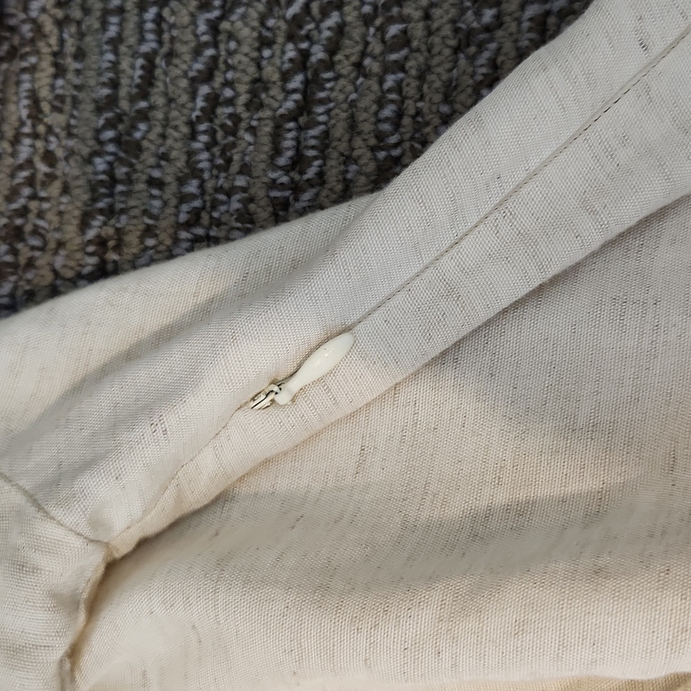 Anthropologie V Neck Knot Front Dress Size 8 - Picture 12 of 15